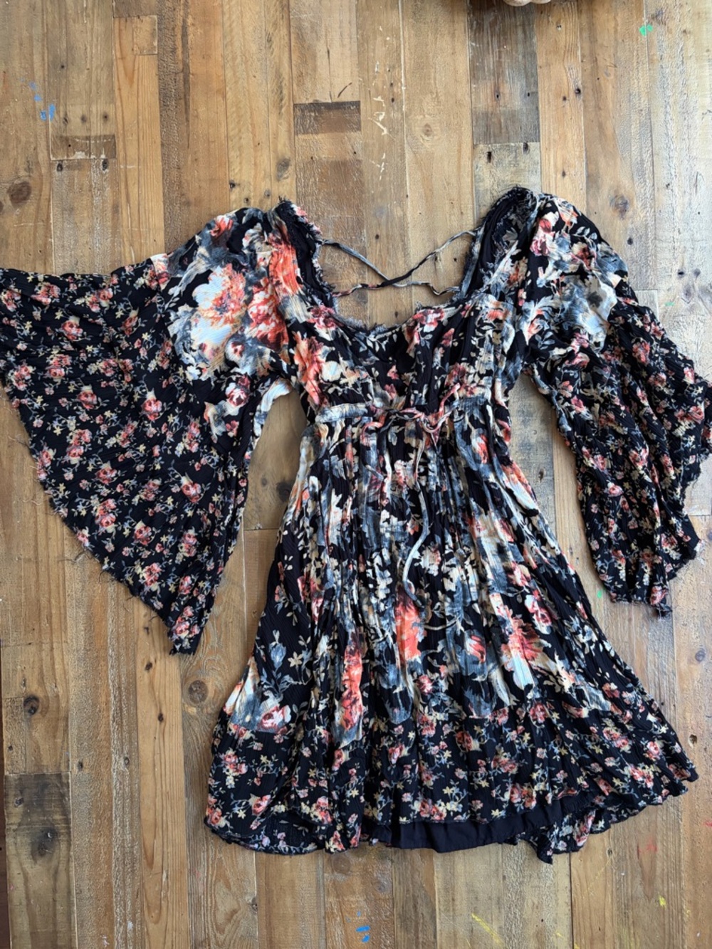 Free People Floral Boho Dress